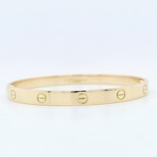 Cartier Love Bracelet, Classic Model, 18ct Yellow Gold, Size 20, Box & Papers