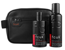 FCUK Wash Bag Sport Gift Set