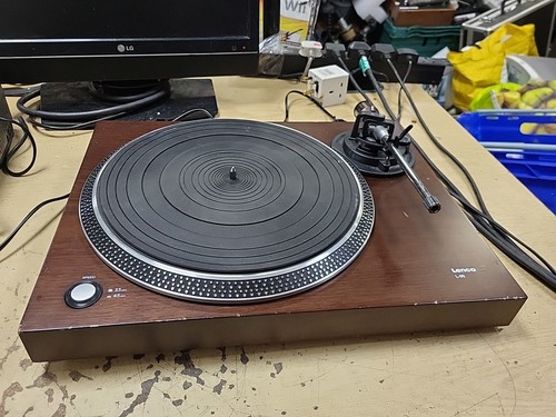 Lenco l90 wooden turntable - l90,