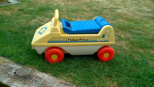Vintage fisher price - sit, and