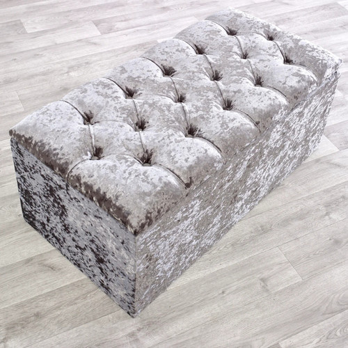 Ottoman footstool pouffe - ottoman,