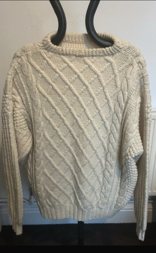 Arran 100 wool cream - 100%, unisex