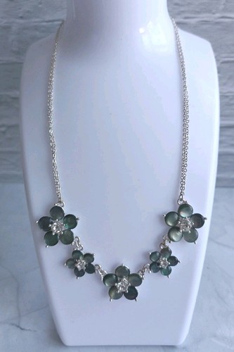 Silver plated double chain - m&s,