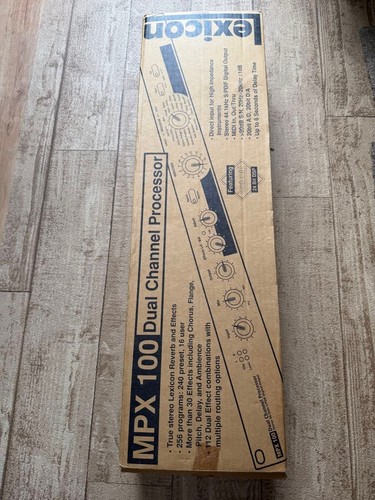 Lexicon mpx100 dual - dual, channel