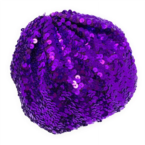 Purple sequin elastic - *uk*,