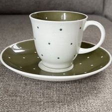 Susie Cooper Bone China Olive