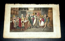 LIFE IN LONDON Hand-Coloured