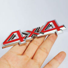 3D Metal Sticker 4x4 Logo
