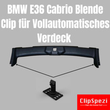BMW E36 convertible top clip trim hood panel holder