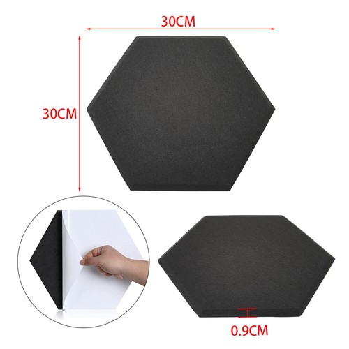 12pcs hexagon self adhesive - 12pcs,