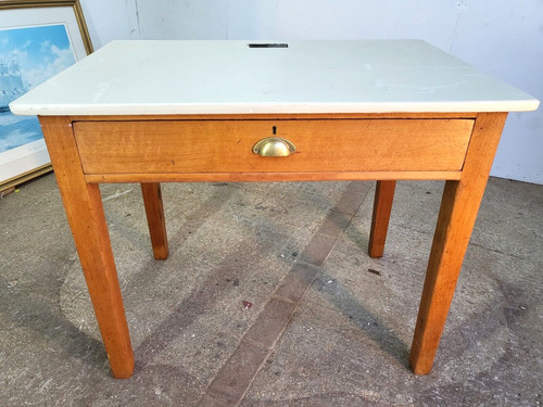 Vintage 20thc painted single - vintage,