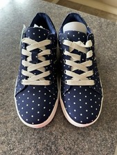Lands End Spotty Trainers UK7