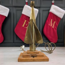 Ship's Log Spinner Table Lamp