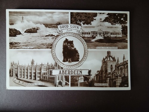Vintage postcard aberdeen - postcard,