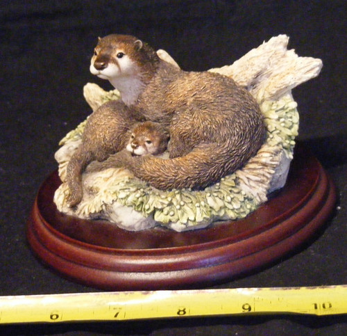 Border fine arts otter pup - border,