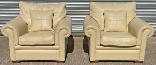 Duresta garrick cream leather - garrick,