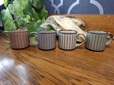 Set of 4 Small Mugs John Lewis & Partners Stoneware Espresso Cups