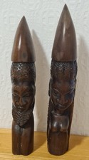 Carved African Tribal  Wood