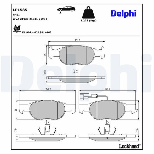 Fits alfa romeo 145 - fits, i.e