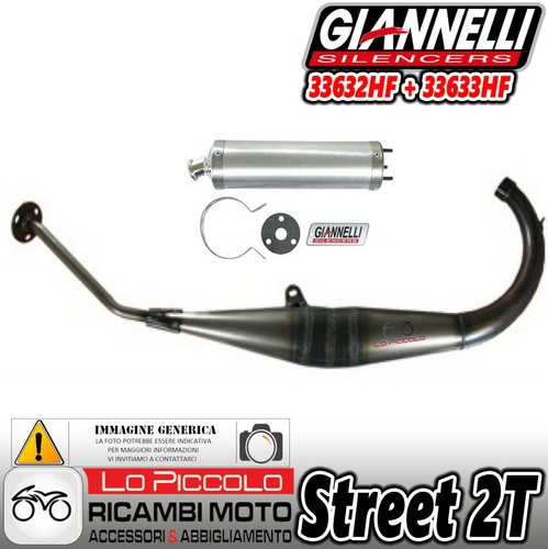 Exhaust silencer giannelli - exhaust, +