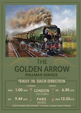Golden Arrow Poster Style