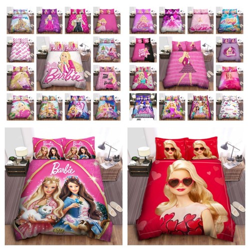 Barbie bedding set cartoon - set,