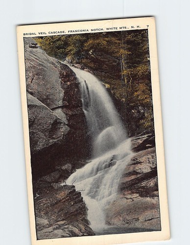 Postcard bridal veil - postcard,