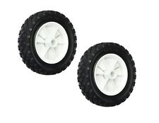 2 150mm Multi Purpose Wheel Rubber Replacement Tyre Hobby Cart Toy Truck Trolley