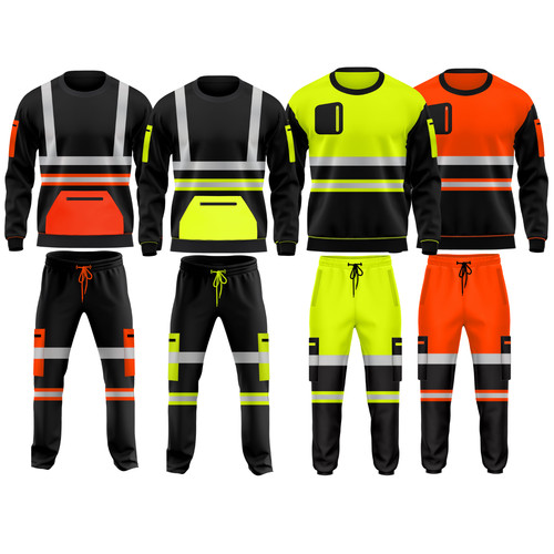 Viz vis sweatshirt suit - hi,