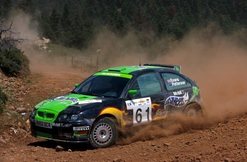 Gwyndaf evans wrc rally - mg, zr