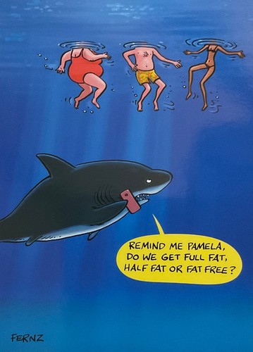Shark funny card remind - card, ‘remind