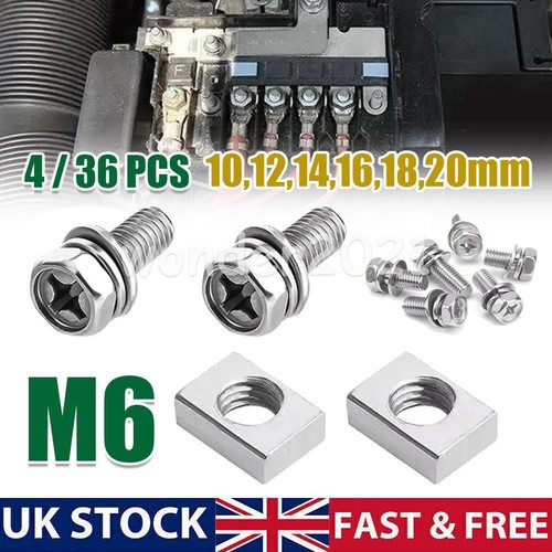 Motorcycle battery terminal - m6,