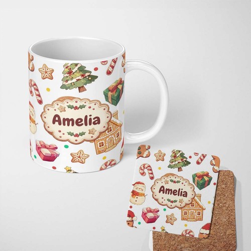 11oz tea coffee mug christmas - mug,