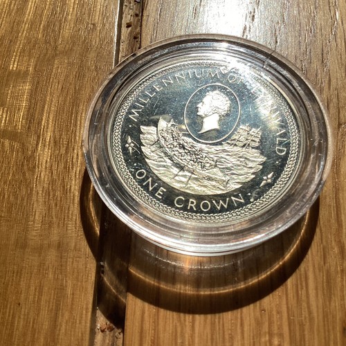Iom solid silver millennium - solid, of