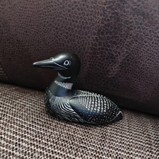 Loon Duck Stone figurine By