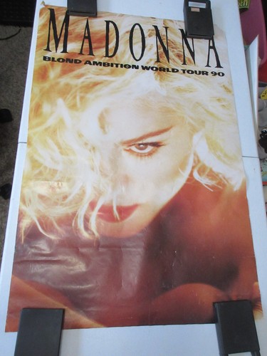 Madonna vintage poster blonde - madonna,