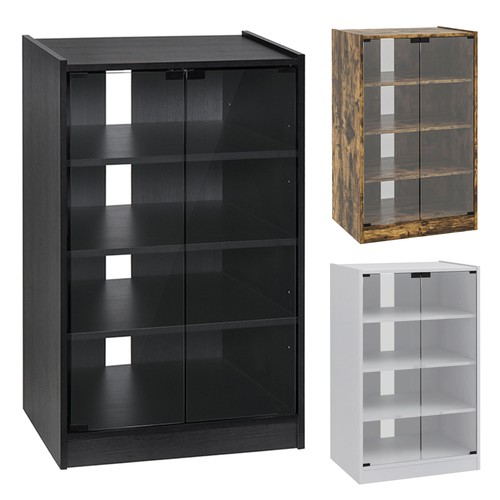 Homcom tier media stand - media,