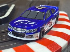 AFX HO MEGA G+ CHEVROLET SS Blue/White NASCAR SPRINT CUP #4 - NEW INCL EXTRAS