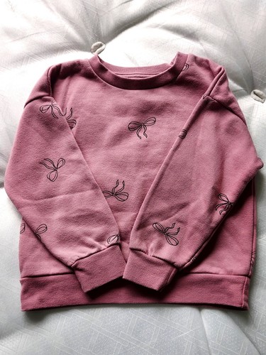 Girls bow jumper age 6yrs - girls,
