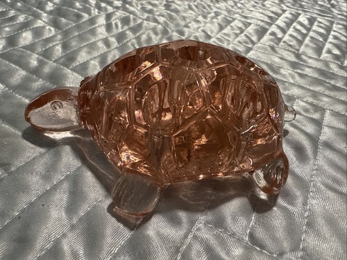 Westmoreland pink glass flower - westmoreland,