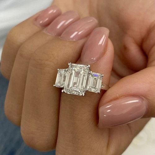 4ct emerald cut vvs1 - 4ct, emerald-cut