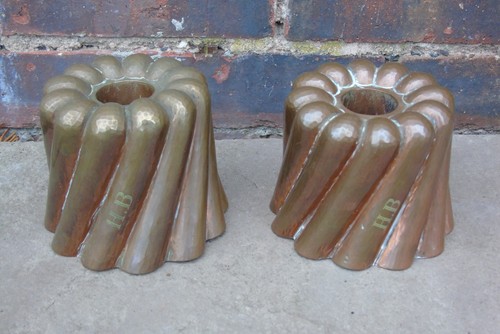 Pair victorian copper - a, of