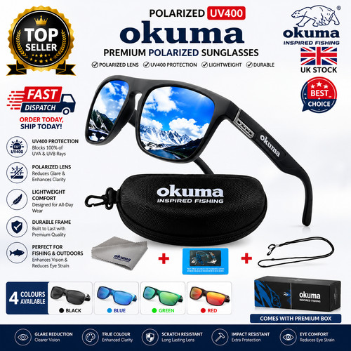 Okuma uv400 polarized fishing - okuma,