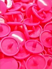 100 Sets Neon pink KAM SNAPS