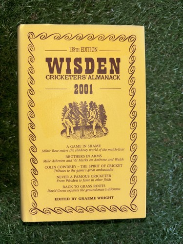 Wisden almanac 2001 hardback - wisden,