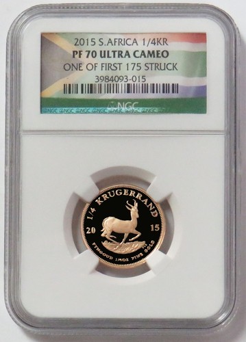 2015 gold south africa proof - 2015,