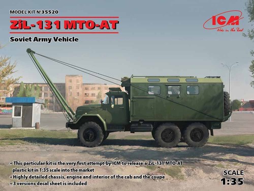 Icm 35520 soviet - soviet, zil-131