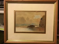 Vintage Framed Matted Original