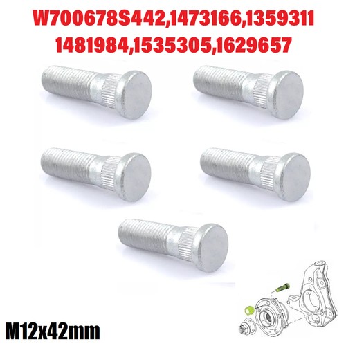 M12x42mm wheel stud for - m12x42mm,