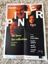 SIGNED POSTER/FLYER  with David Suchet plus. - Pinter at the Pinter